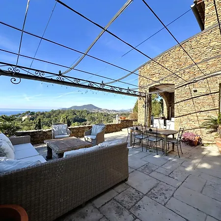 Serena Climatisee Pour 8 Personnes Avec Piscine Privee Et Vue A * Carqueiranne
